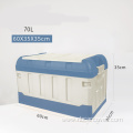 multi-function car inner storage compartment box with lid